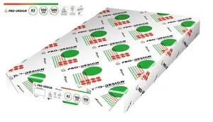 Papier kserograficzny, do druku cyfrowego, A3, 100g, PRO-DESIGN